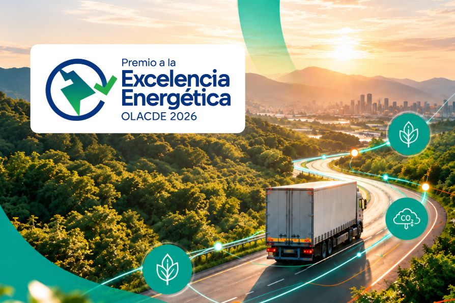 Graphic displaying the Excelencia Energetica OLACDE 2026 award