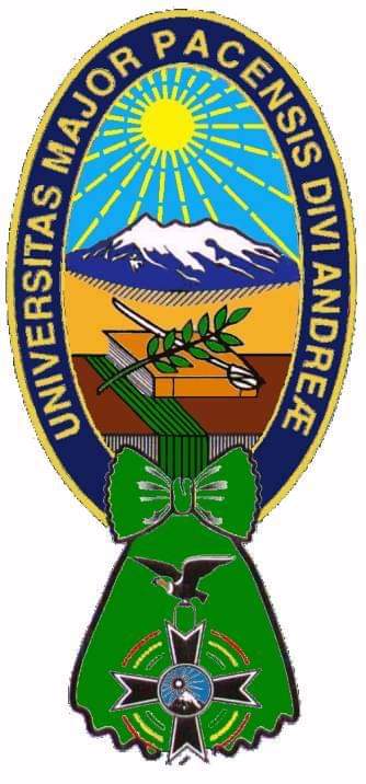 Universidad Mayor de San Andres from Bolivia logo graphic